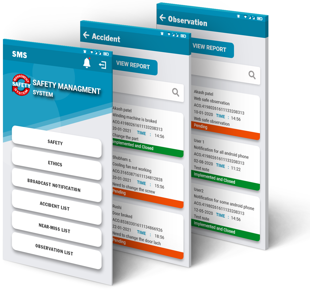 Safety management Kpis